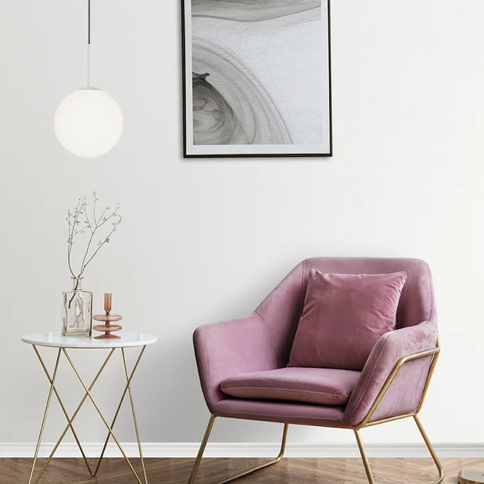 Lámpara Colgante Venancio 3 Blanco ø 35 cm en Blanco - Lámparas colgantes, Uruguay | Serlux, vista 2