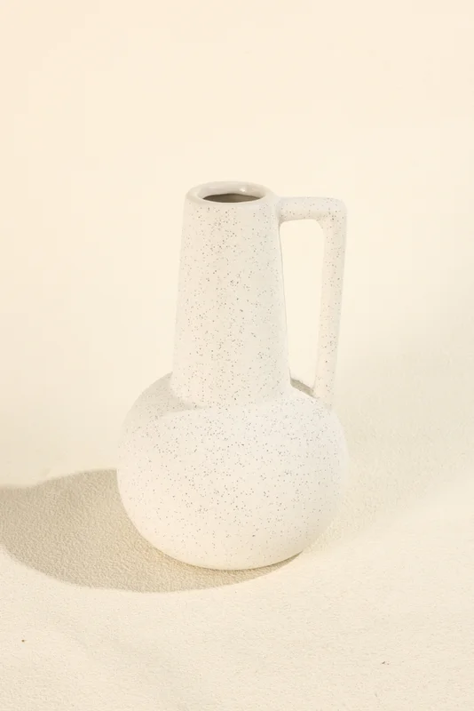 Jarrón Tyle - Blanco en Blanco - Jarrones, Uruguay | Indian, vista 3