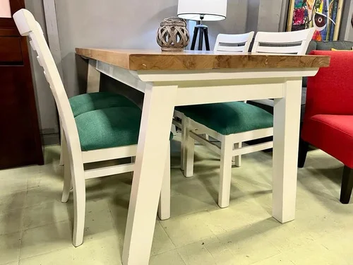 Juego Comedor 4 Sillas Madera Maciza Holandesa 140x85 Ozark A Eleccion en A Eleccion - Mesas de comedor, Uruguay | Ozark Home, vista 2