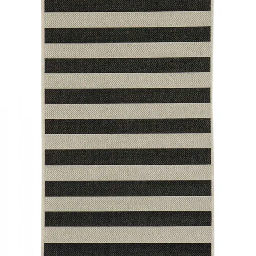 ALFOMBRA LINEO LIN/5031/9H01/ 080X150 WOOL/BLACK en Negro - Textiles, Uruguay | Vinibel