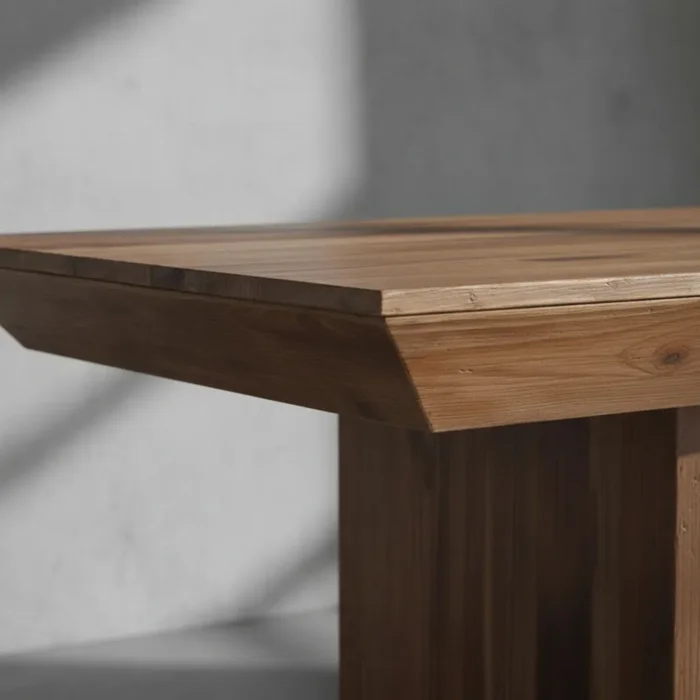 Mesa de comedor Linea Rimini en Madera natural - Mesas de comedor, Uruguay | La Cueva Muebles, vista 4
