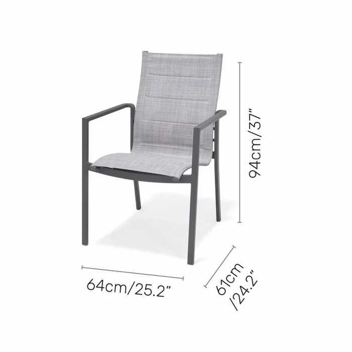 Conjuntos De Jardín 6 Sillas - Urbanite en Gris - Muebles para el exterior, Uruguay | Ecowood, vista 4