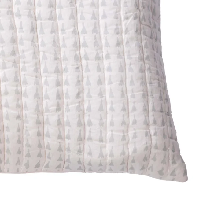 Funda De Almohadón Sete Algodon 65*65, Bco/neg en Blanco - Textiles, Uruguay | Divino, vista 2