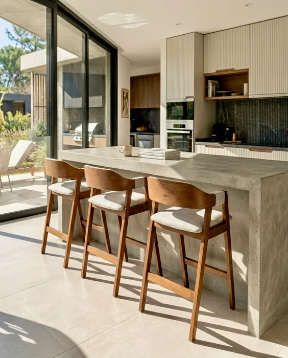 BANQUETA ZENIT en Beige - Muebles, Uruguay | Indrana