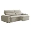 Sillón 3 Cuerpos Reclinable y Retráctil - Aura - Beige en Beige - Sillones y sofás, Uruguay | Ecowood, vista 2 de 5
