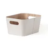 ORGANIZADOR CON ASAS 23X30.5X15.2CM EXT TELA CREMA en Beige - Canastos, Uruguay | Decohogar, vista 1 de 4