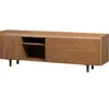 Rack PLISSE 1.80 m Madera en Madera natural - Muebles para TV, Uruguay | Finkel, vista 2 de 6