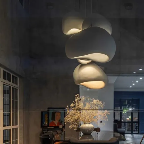 LUMINARIA DE TECHO GREY STONE Gris Large - Lámparas de mesa, Uruguay | Viasono