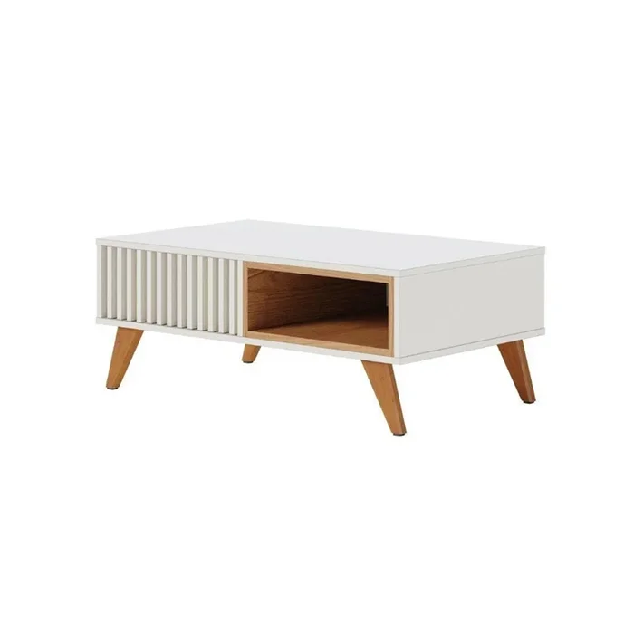 Mesa De Living Mesa Ratona Living Comedor Minimalista en FREIJO OFF WHITE - Sillones y sofás, Uruguay | Soy Hogar, vista 9