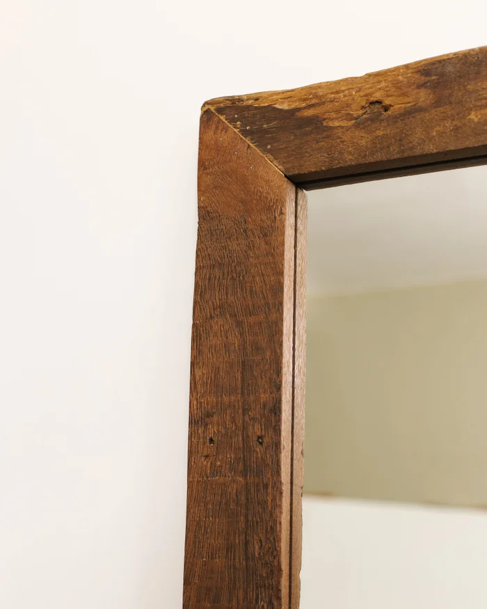 ESPEJO ESCORPIO 120x45 en Madera natural - Espejos, Uruguay | Fundamento Muebles, vista 2