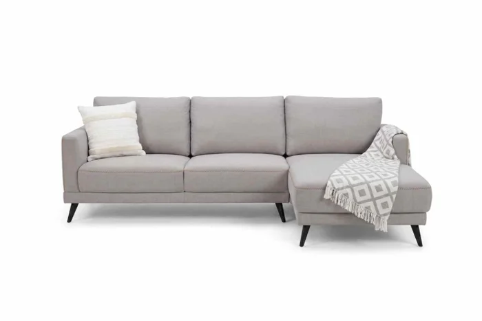 Sofa con Chaise MORGAN - Gris en Gris - Sillones y sofás, Uruguay | Finkel, vista 2