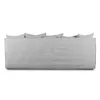Sofá 4 Cuerpos Tela-premium Gris Bahama en Gris - Sillones y sofás, Uruguay | Divino, vista 4 de 5