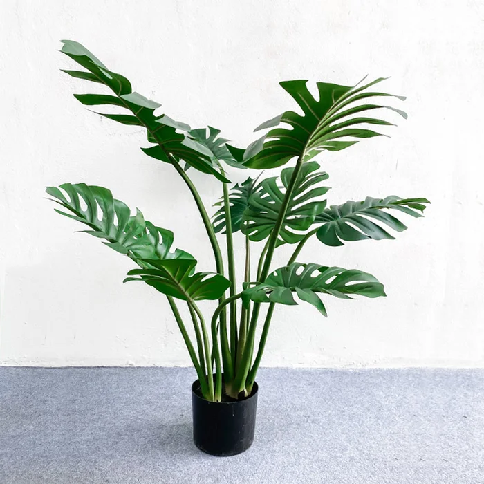 Planta Monstera (Esqueleto de Caballo) Artificial - Macetas, Uruguay | Alta Gracia Deco