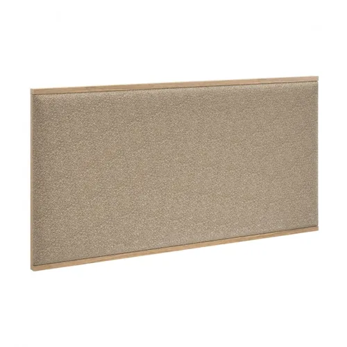 Respaldo Queen tapizado Bouclé Uma - Moderna - Hanover en Beige - Respaldos de cama, Uruguay | Rústico Hogar