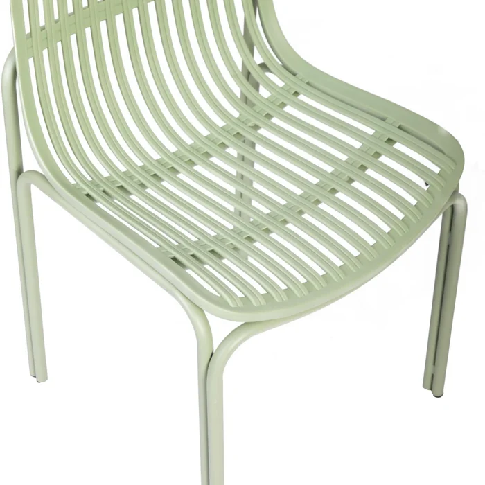Silla De Comedor Polipropileno Verde Lisa en Verde - Sillas, Uruguay | Divino, vista 6