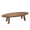 Mesa de living ovalada Linea Rimini en Madera natural - Mesas de living, Uruguay | La Cueva Muebles, vista 7 de 20