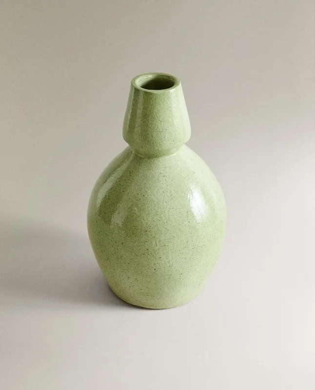 JARRÓN TERRACOTA ESMALTADO en Terracota - Jarrones, Uruguay | Zara Home, vista 3