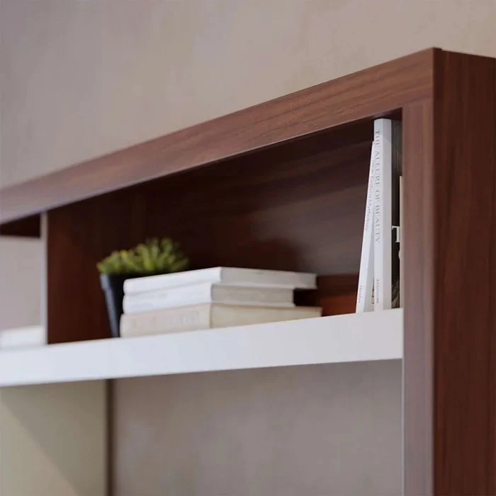 Modular 1 Puerta Espacio Para Partlantes Hasta 50 Pulgadas en Blanco - Muebles para TV, Uruguay | Soy Hogar, vista 3