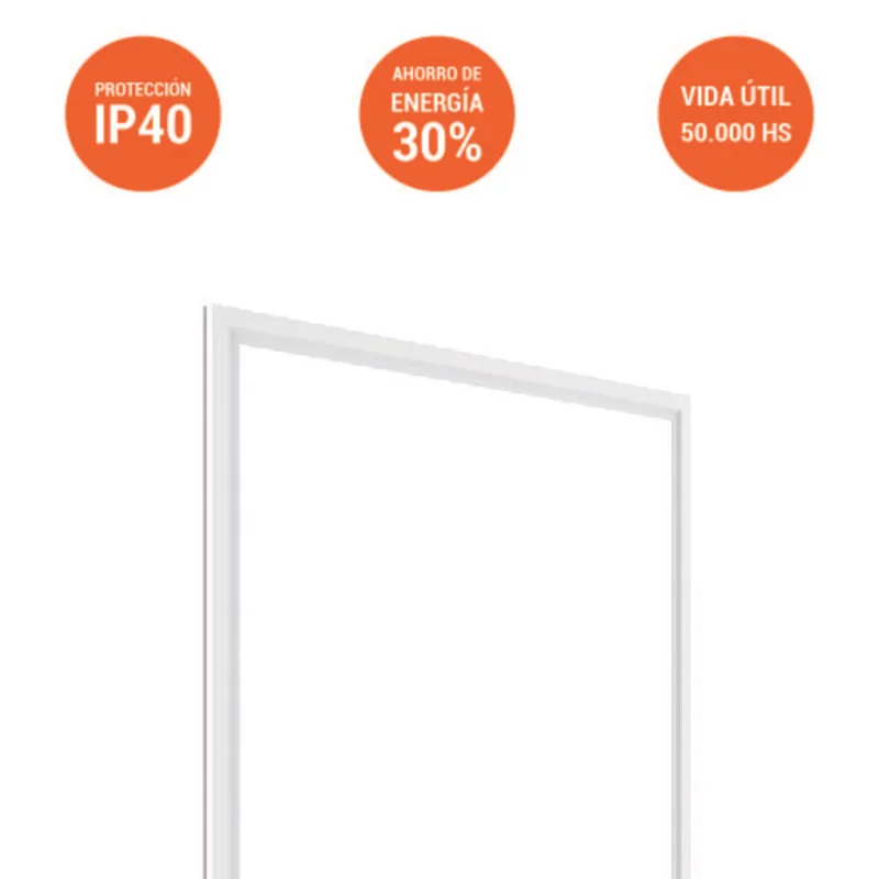 Panel LED LEDVANCE OSRAM 36W 60X60CM Luz Cálida en Blanco - Lámparas colgantes, Uruguay | Serlux, vista 3