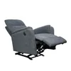 Sofá Reclinable Elétrico 1 Cuerpo Tela Gris Homero en Gris - Sillones y sofás, Uruguay | Divino, vista 4 de 6
