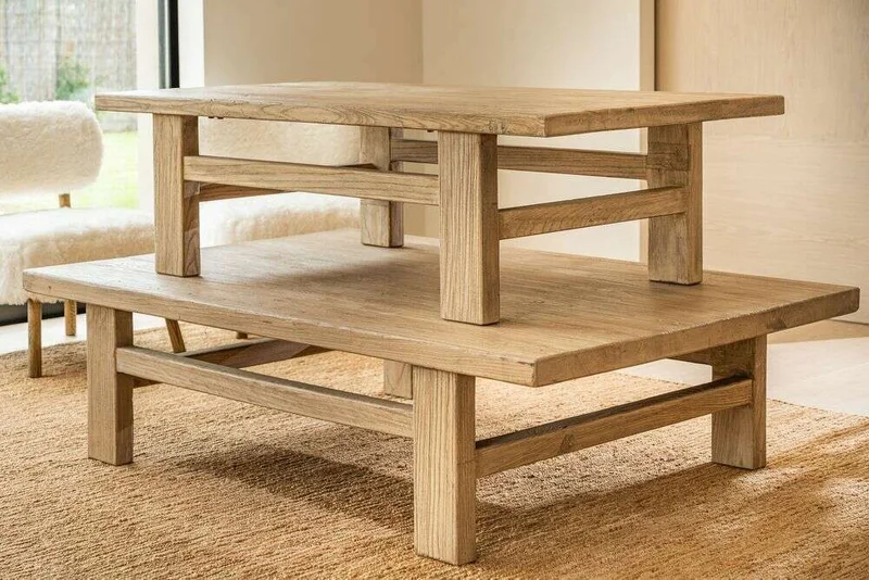 MESA LIVING PAMPA - 1.50 X 0.80 en Madera natural - Mesas de living, Uruguay | La Iberica, vista 9