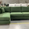 Sofa con Chaise Dublin 5 Cuerpos (300 cm) EASY CLEAN – Verde Opaco - Sillones y sofás, Uruguay | Berna home, vista 4 de 5
