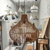 Lámpara Colgante Ratán Diámetro 40cm - Lámparas colgantes, Uruguay | Berna home, vista 3 de 3