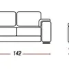 Juego De Living Sillon 3+2 Cuerpos Sofa Pu Marrón Cordoba - Escritorios y sillas de escritorio, Uruguay | Soy Hogar, vista 6 de 8