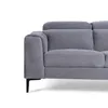 Sofá Hashtag - Tela Microfibra - 2 cuerpos - 6686-7 Gris en Gris - Sillones y sofás, Uruguay | NYR, vista 6 de 7