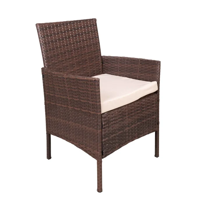 Set Living Exterior Rattan-sintetico-y-acero Marron Apolo en Marrón - Muebles para el exterior, Uruguay | Divino, vista 3