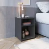 Mesa de Luz Gris - Mesas de luz, Uruguay | RM Muebles y Deco, vista 4 de 4