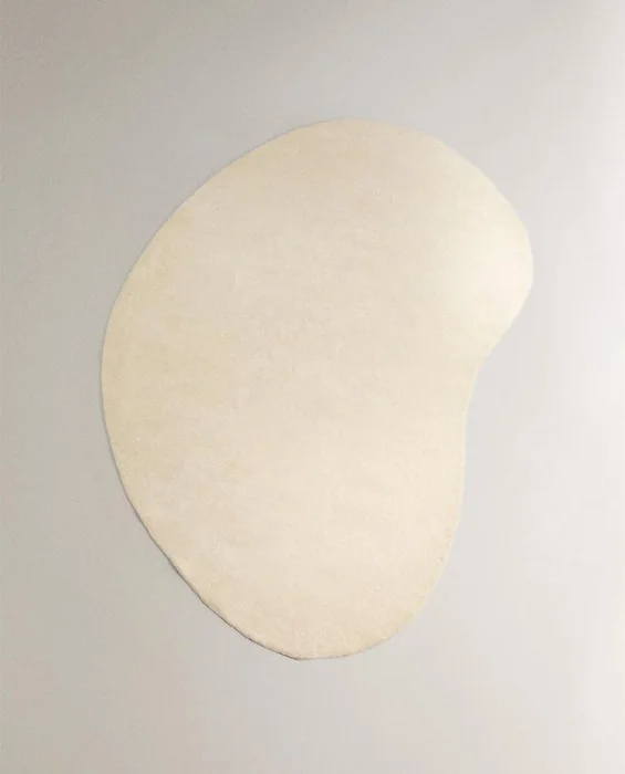 ALFOMBRA IRREGULAR LANA LISA en Beige - Alfombras, Uruguay | Zara Home, vista 4
