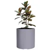 Macetero Cilindro 40 Gris Alto 40cm x 40cm diametro, 50 lts en Gris - Macetas, Uruguay | Champagne Home, vista 1 de 3
