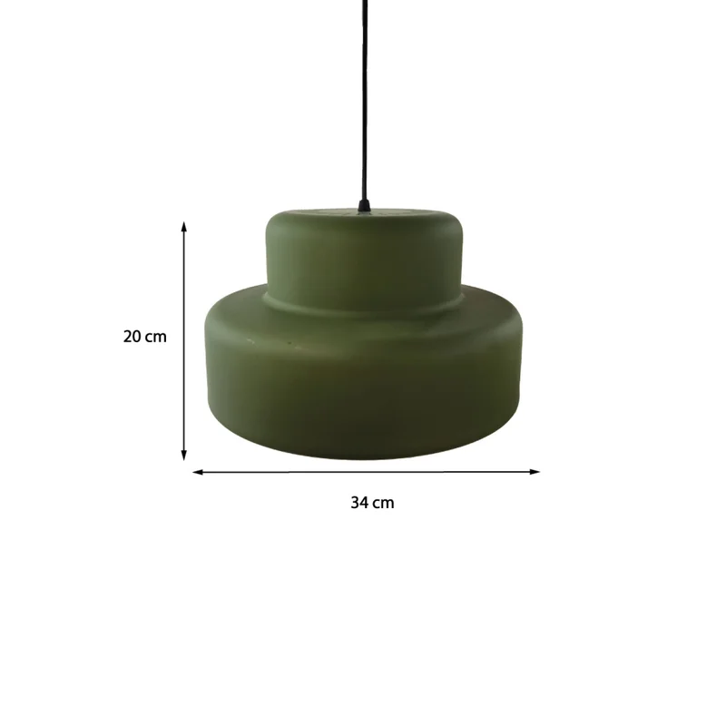 Luminaria Kate - Verde en Verde - Lámparas colgantes, Uruguay | Walnut, vista 3