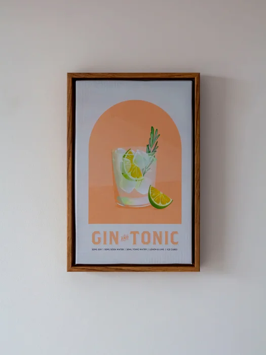 lámina gin tonic - Decoración de pared, Uruguay | Proyecto Forma