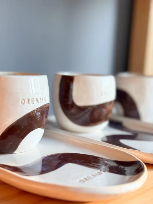 Kit cerámico «Tierra» – Mate + Plato ovalado - Decoración, Uruguay | Dreams On Time, vista 10