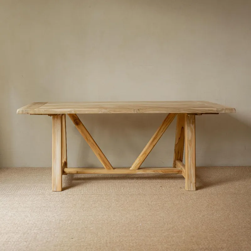 Mesa de comedor Annie en Madera natural - Mesas de comedor, Uruguay | De Arcos