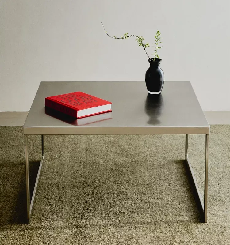 MESA AUXILIAR CUADRADA INOX - Mesas de living, Uruguay | Zara Home
