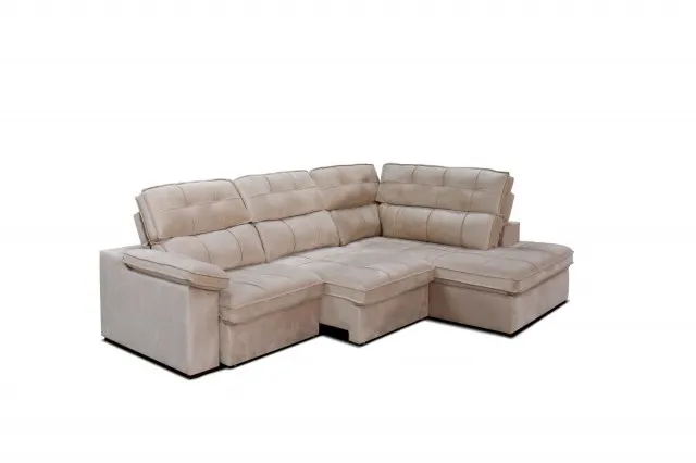 Rinconera Aida en Beige - Sillones y sofás, Uruguay | New York Home