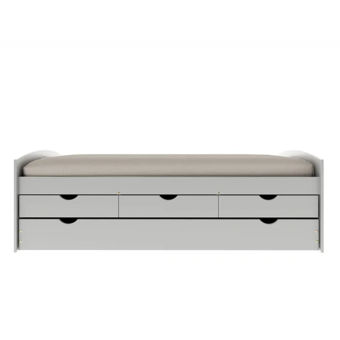 Cama Marinera Madera Maciza Con Cajones - Max - Gris en Gris - Dormitorio, Uruguay | Ecowood, vista 3