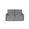Sofá Santiago (Rebatible) - Tela Microfibra - 2 cuerpos - TC1009 (Plata) en Gris - Sillones y sofás, Uruguay | NYR, vista 2 de 7