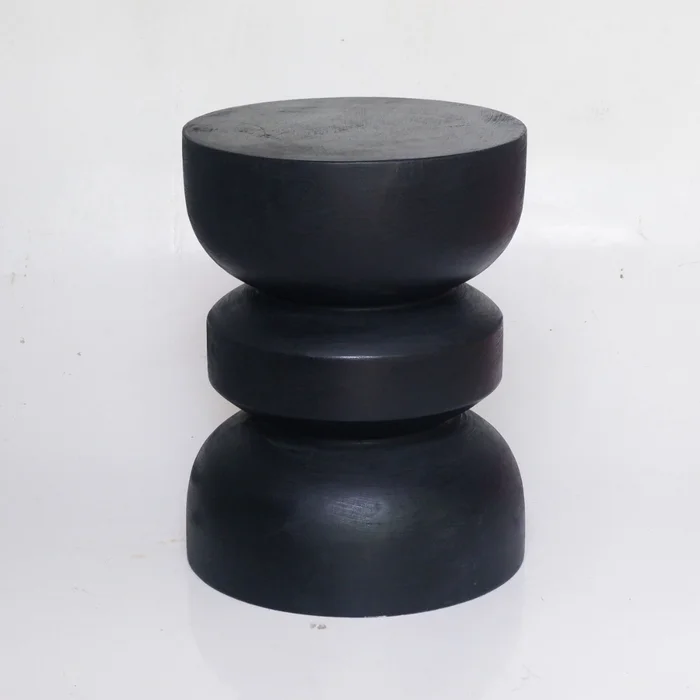 Mesa Auxiliar de Madera de Suar Alba | Casakos en Negro - Mesas de arrimo, Uruguay | Casakos, vista 7