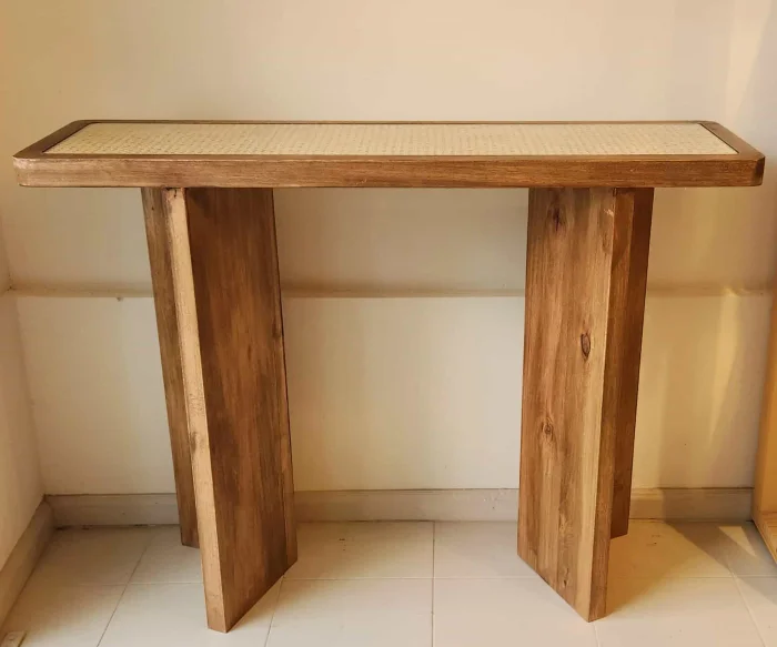 Recibidor en madera y fibra - Muebles para TV, Uruguay | FMB