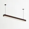 Luminaria lineal suspendida Cubic 120cm en Negro - Lámparas colgantes, Uruguay | Alta Gracia Deco, vista 1 de 4