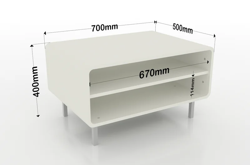 Mesa Ratona Montana en Madera natural - Aparadores y recibidores, Uruguay | RM Muebles y Deco, vista 4