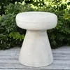 MESA LATERAL CHAMPAGNE CEMENTO 40X45 WEATHERED CREAM en Off-white - Muebles para el exterior, Uruguay | Masinfinito Casa, vista 2 de 2