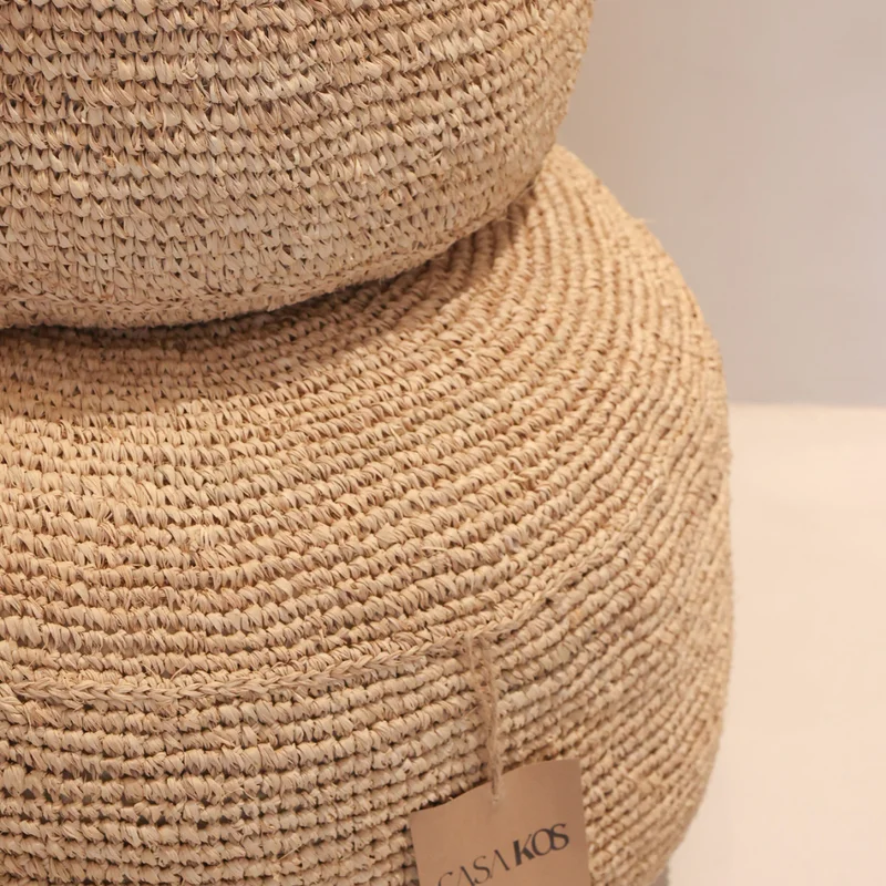 Puff Ibiza en Madera natural - Butacas, banquetas y puffs, Uruguay | Casakos, vista 4