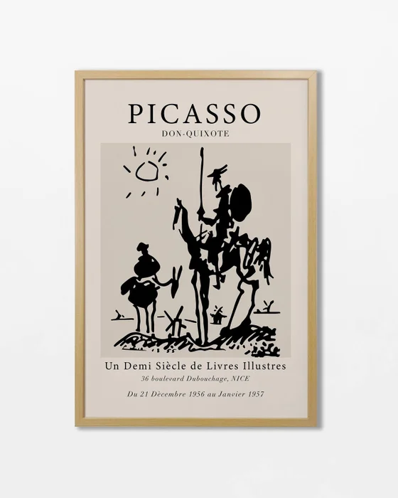Picasso - Don Quijote - Láminas, Uruguay | La Cuadrería