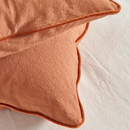 Almohadón con vivo combinado - Textiles, Uruguay | Decilo con Alma