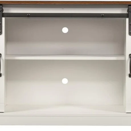 Rack de tv Ohio en Blanco - Muebles para TV, Uruguay | La Cueva Muebles, vista 12